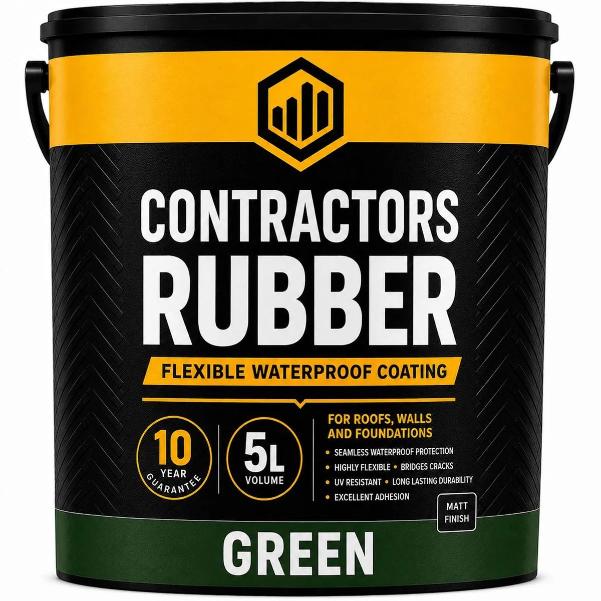Contractors Rubber Paint 10 Year Guarantee