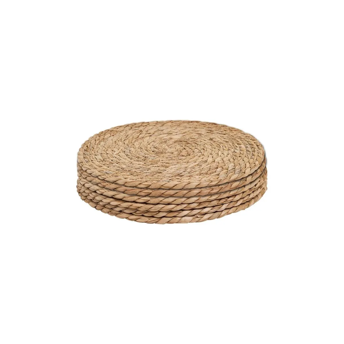 QKTNIUBI Hand-Woven Cattail Insulation Mat