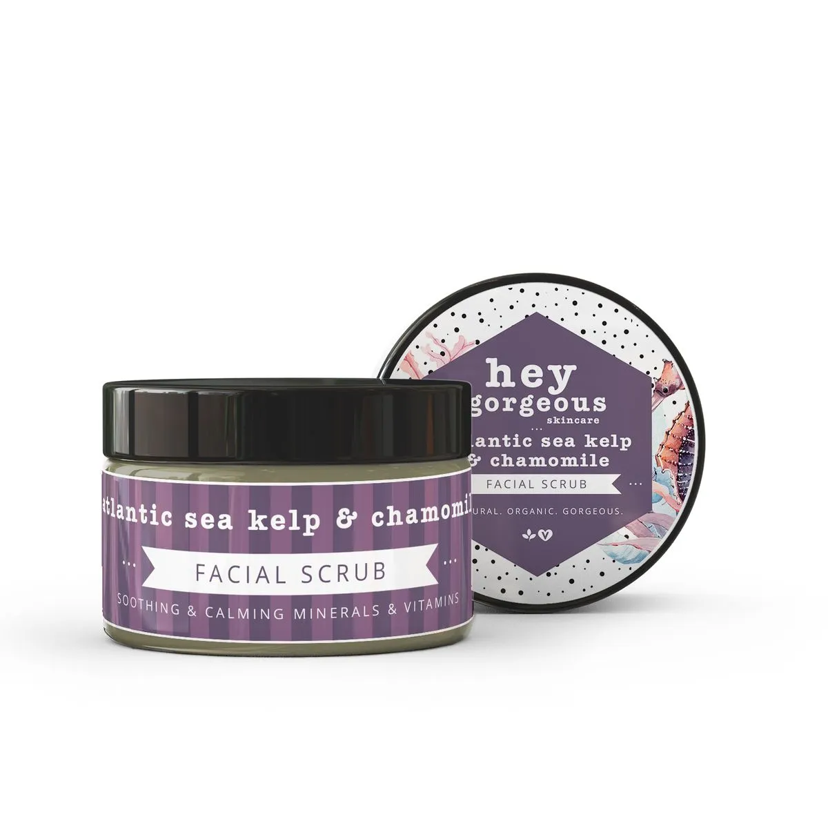 Hey Gorgeous Alantic Sea Kelp Facial Scrub 200g