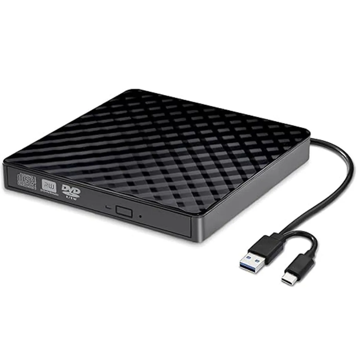 Slim Portable DVD/CD Burner Player External Drive USB 3.0 Type-C