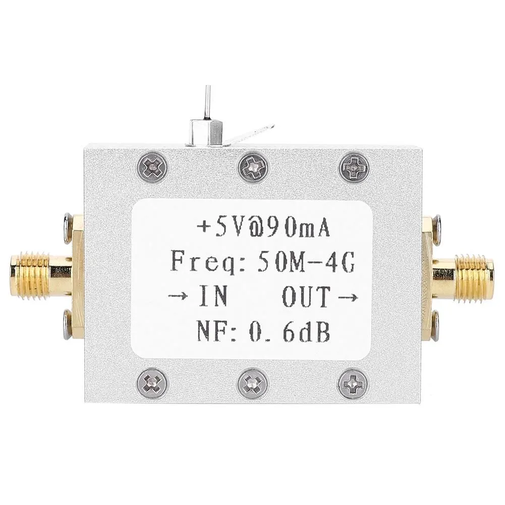 1pc Low Noise Amplifier LNA 50M-4GHz NF=0.6dB RF FM HF VHF / UHF Ham Radio