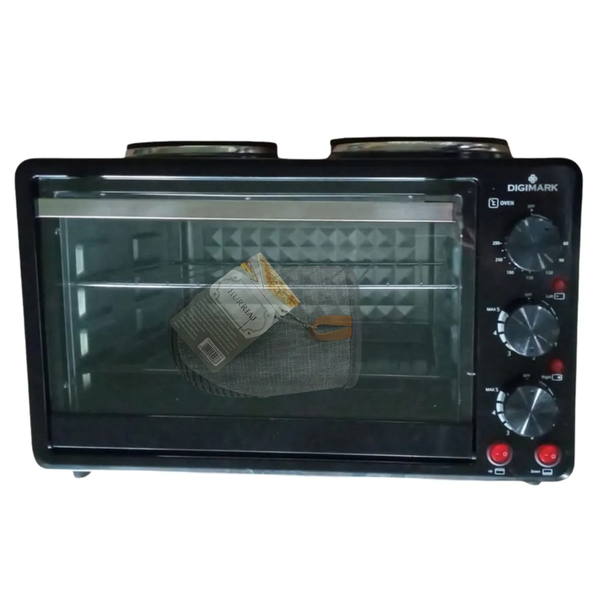 28 L Electric Oven Combo Set with HURRIAJ Oven Glove