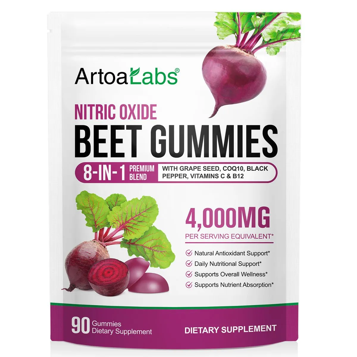 ArtoaLabs Beet Root Gummies 90p