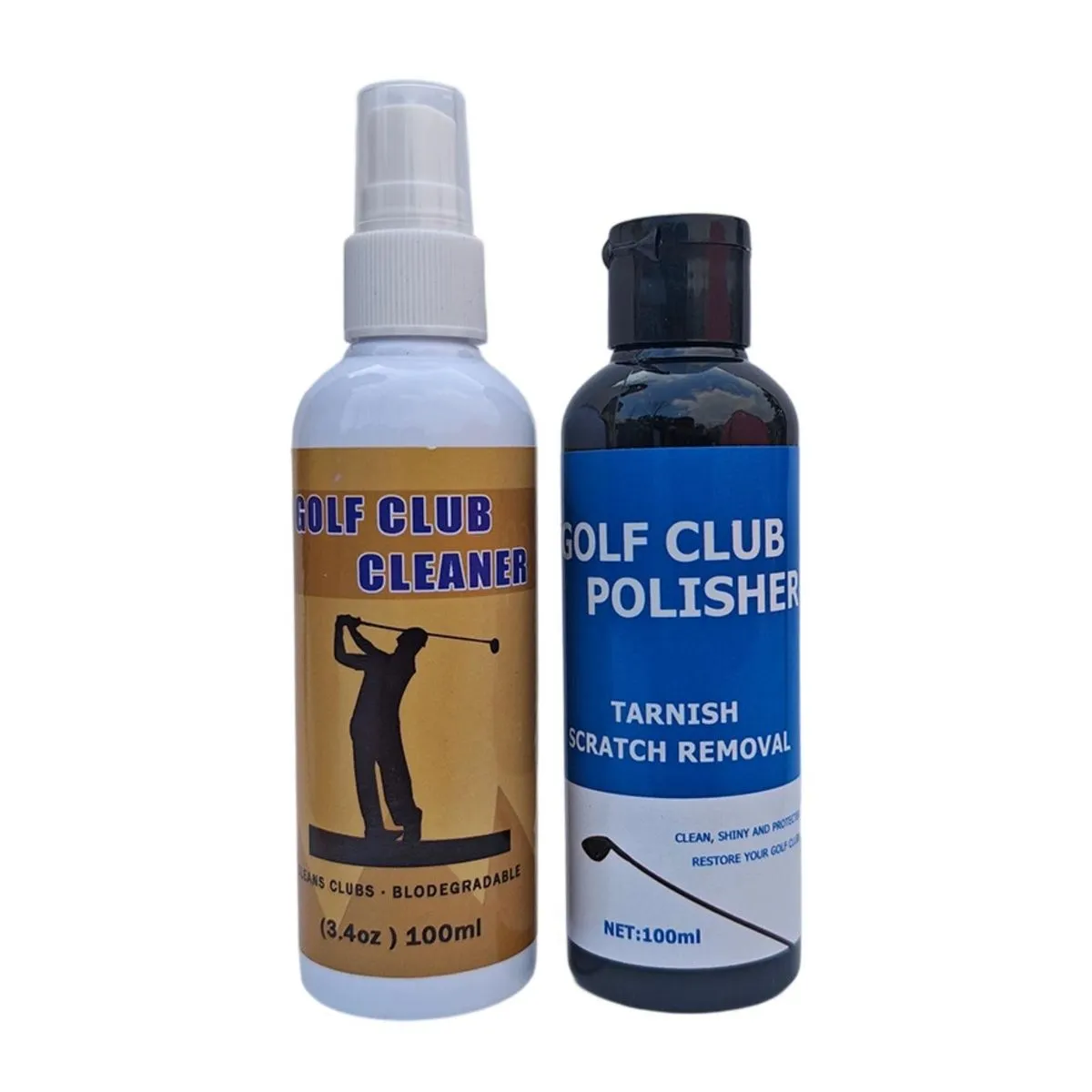 Golf Club Cleaner 100ml Maintenance Golf Club Polish for Balls Putters