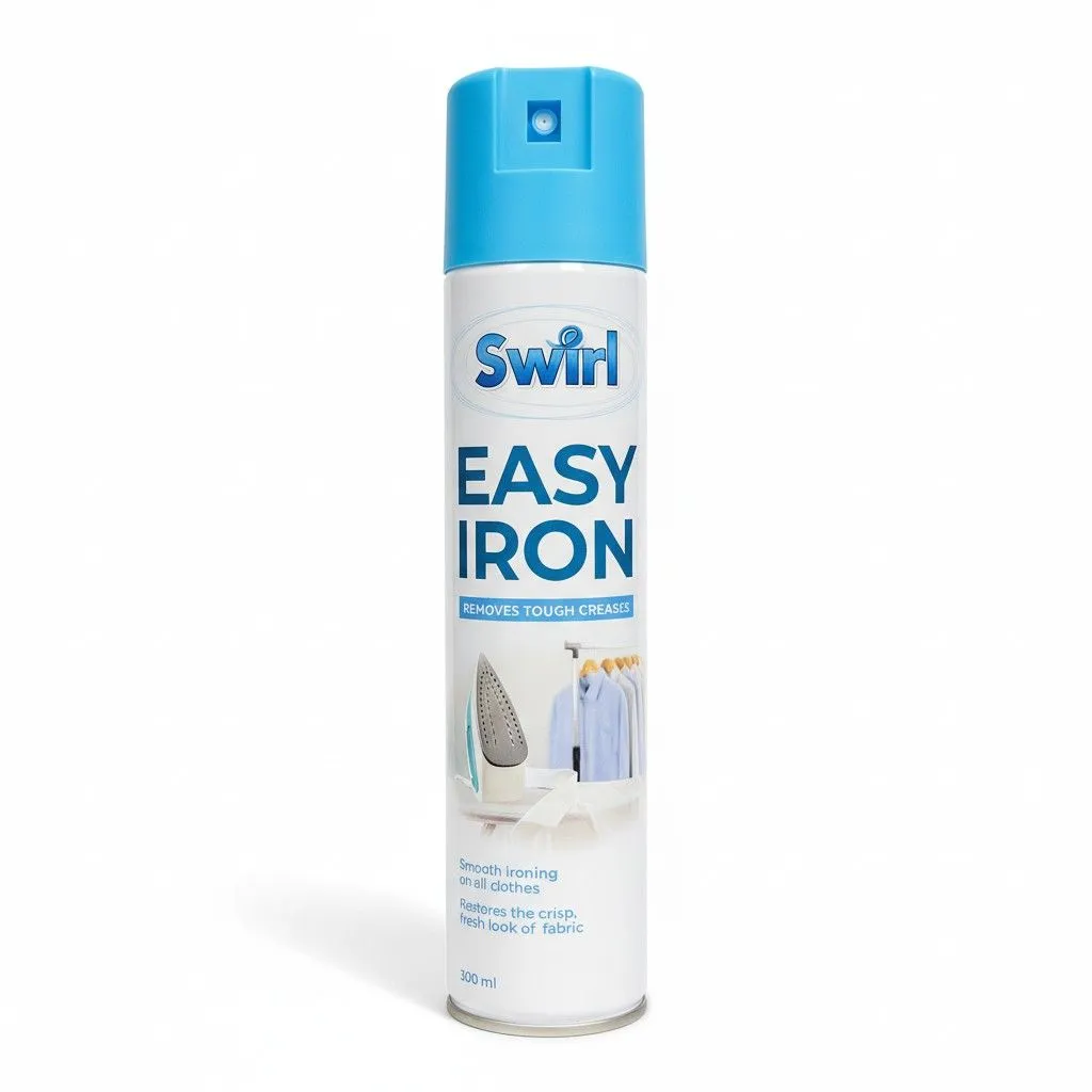 Swirl Easy Ironing Spray - Removes Tough Creases, Restores Fabric (300ml)