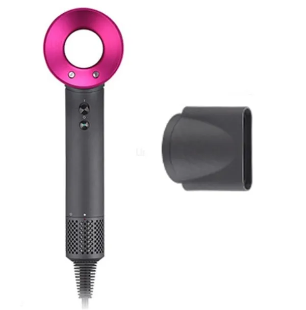 1600w High Speed Hair dryer Temperature Salon Dryer - Pink