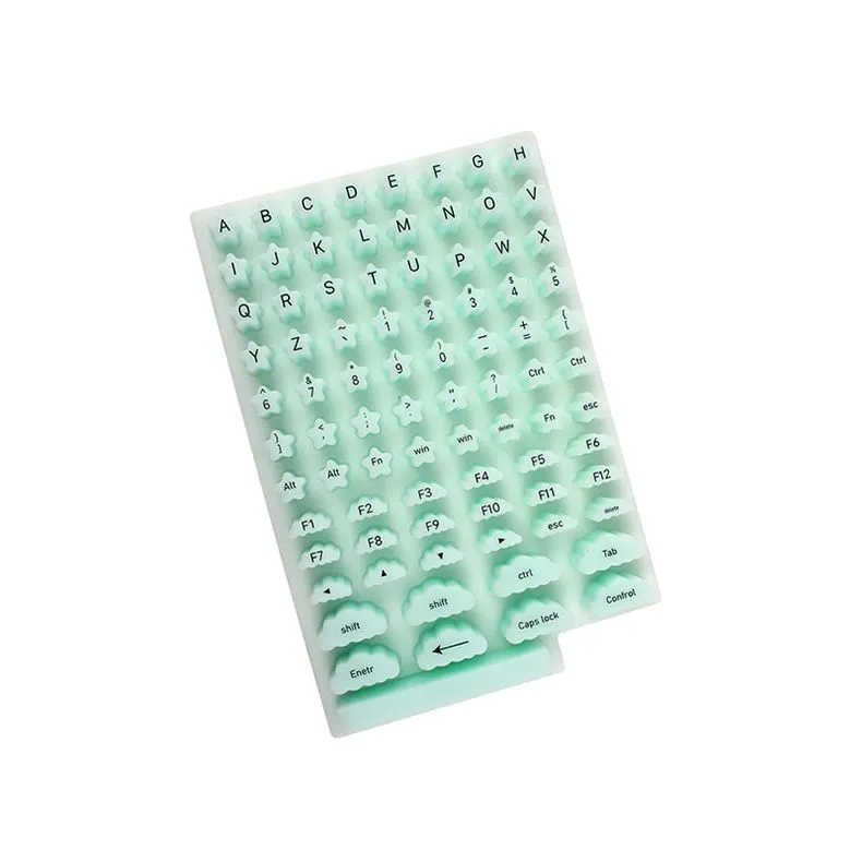 Long Nail Keyboard Caps, Nail Protection Tool, Typing Tool - Green
