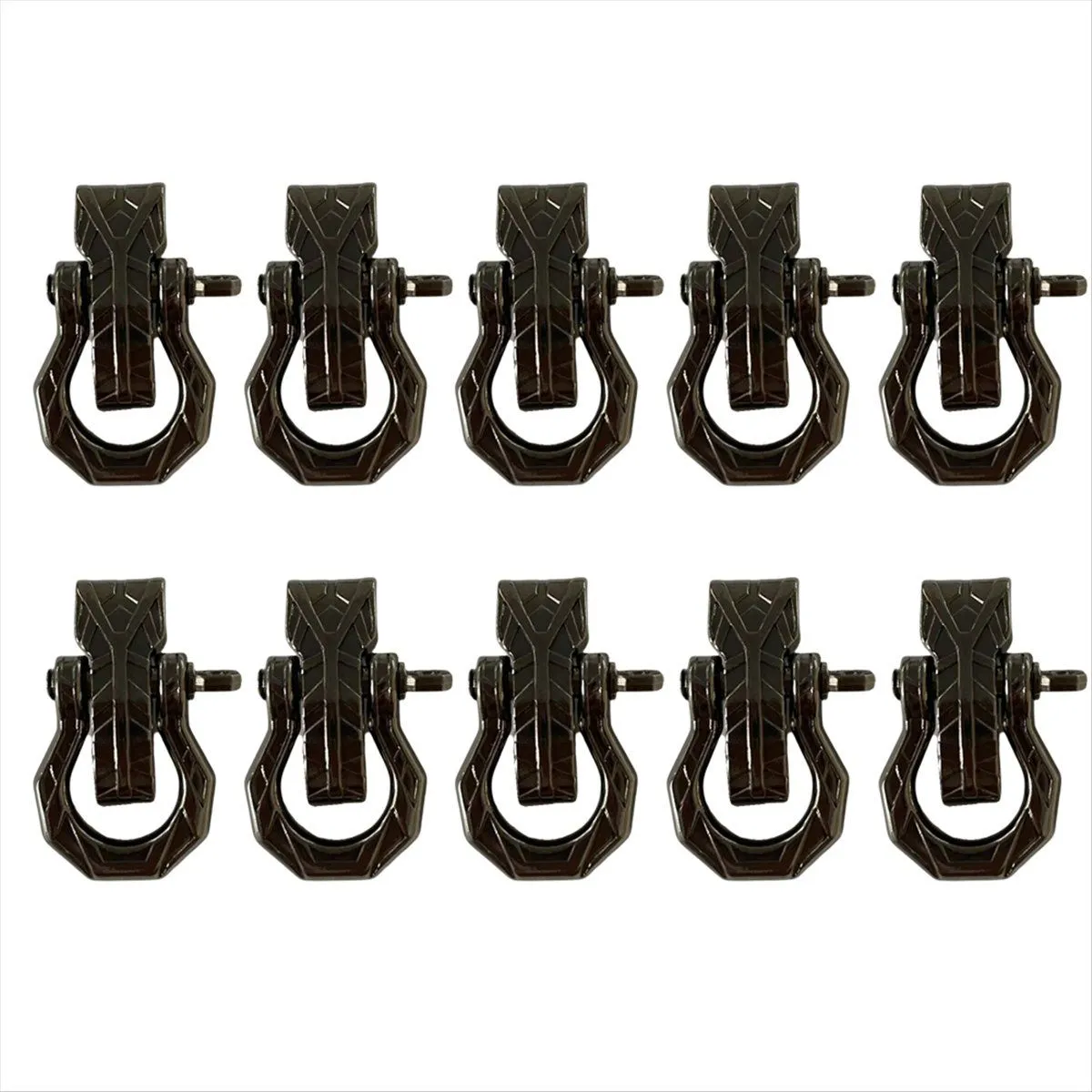 Outdoor Umbrella Rope Braided Buckle Adjustment Buckle Gray