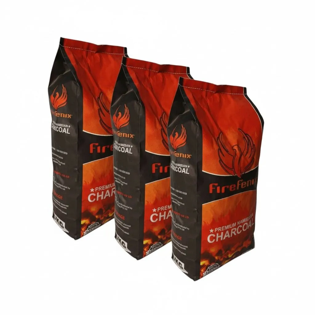 SMTE Premium Namibian Hardwood Charcoal - 3 Pack