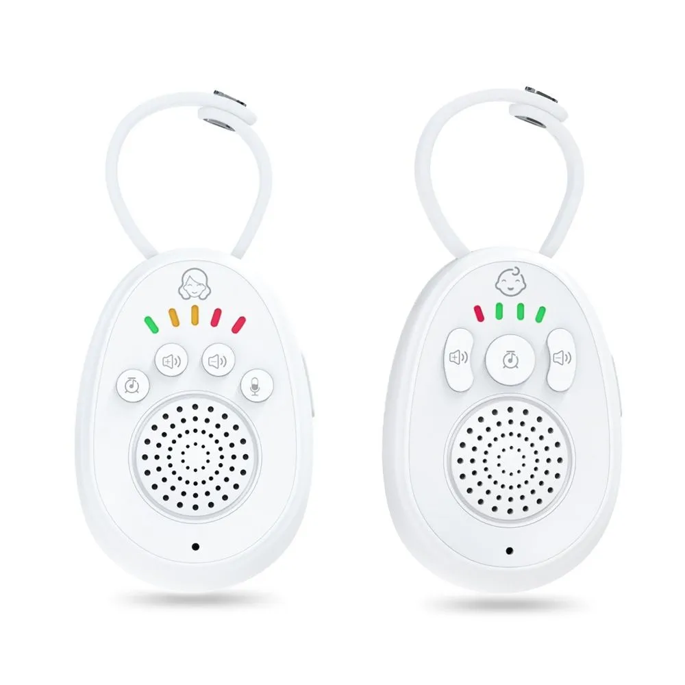 Baby Audio Monitor, Hangable, Two-Way Talk, Wireless Connection