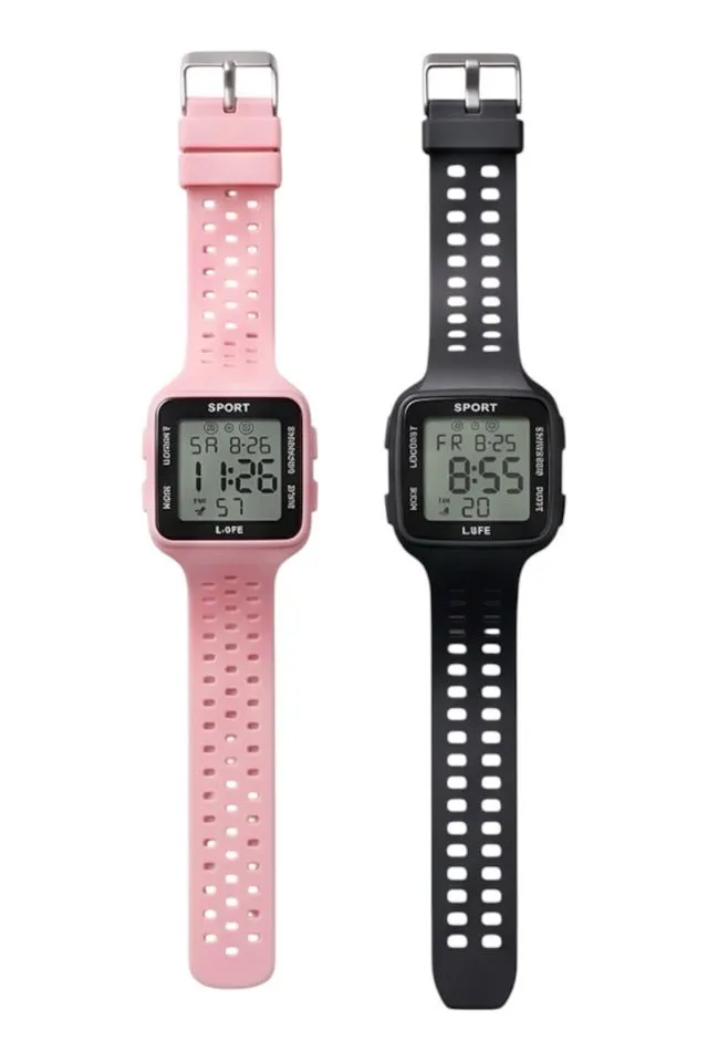 2 Piece Kids Watches for Girls, Boys, Digital Sport Watch with Step
