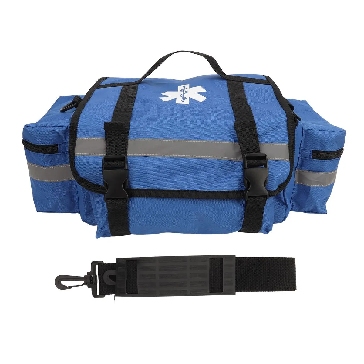Blue emergency responder bag