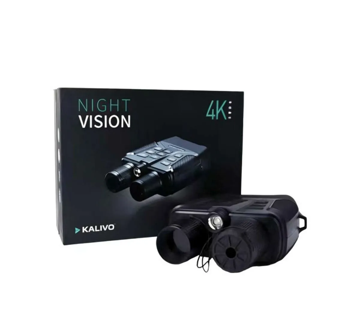KALIVO 4K Digital Night Vision Binoculars 5X Fixed Magnification 5X Digital