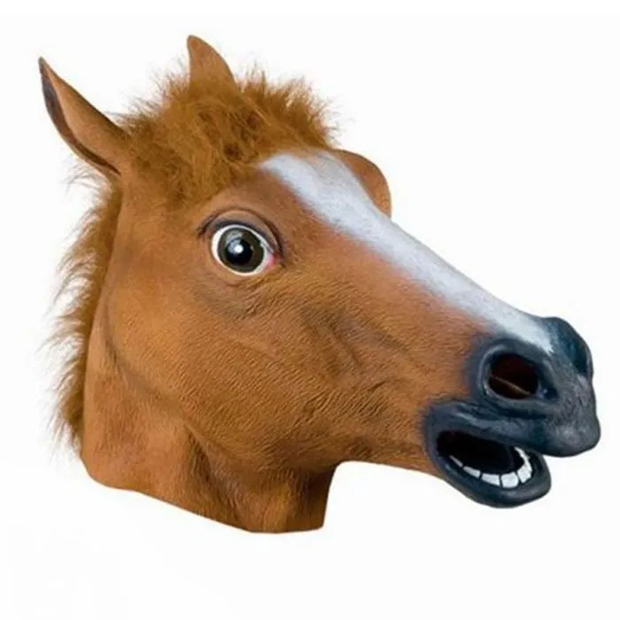 Horse Head Mask - Brown (33cm)