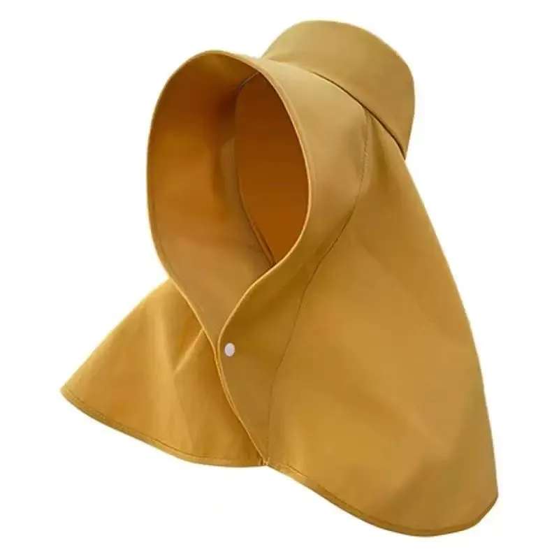 Full Face Sun Protection Shawl, Sun Hat, And Neck Protection