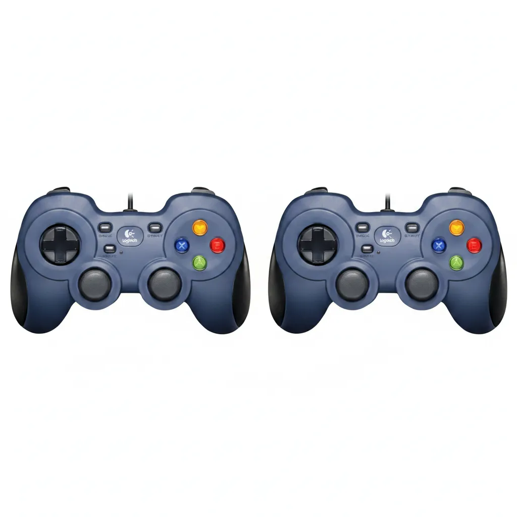 Logitech Wired Gamepad F310 for PC Gaming - Ergonomic Design - 2 Pack