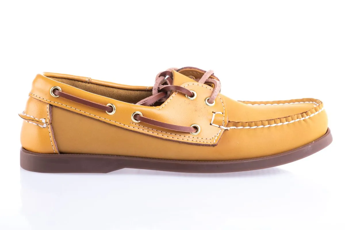 Marco Kavaleri - Men's Mara Boat Shoes - Tan
