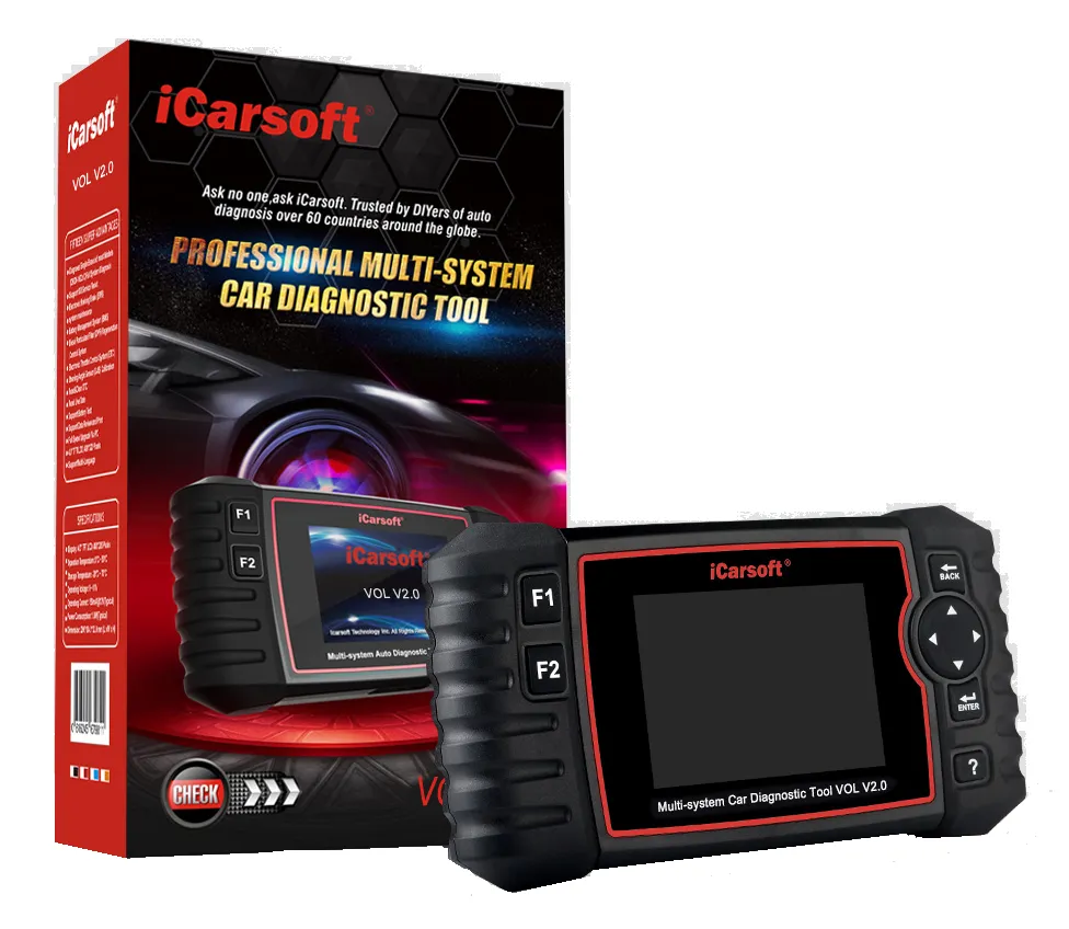 iCarsoft VOL V2.0 Multi-System Diagnostic Tool For Volvo/Saab