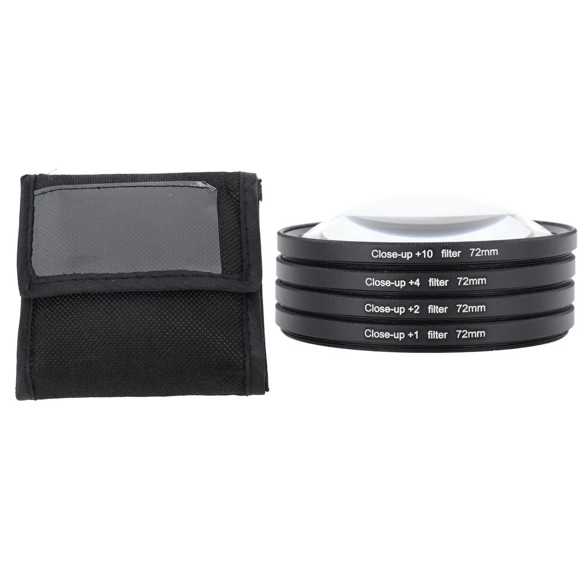 72mm +1/+2/+4/+10 Macro Filter Kit With Storage Pouch