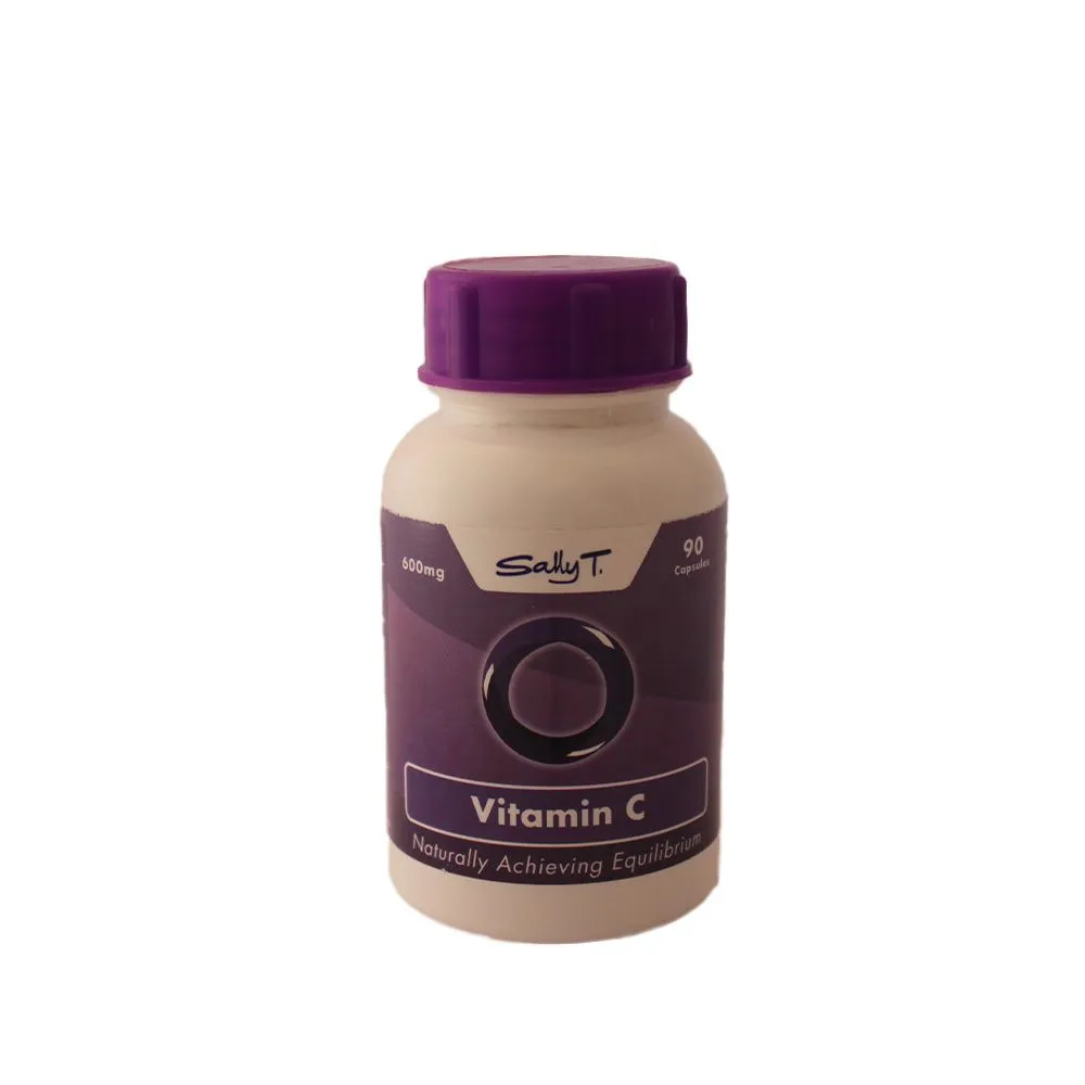 Sally T. Non-Acidic Vitamin C 600mg - 90 Caps
