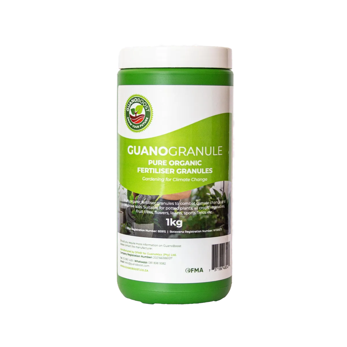 Guanoboost 1kg Organic Fertilizer for Indoor Plants