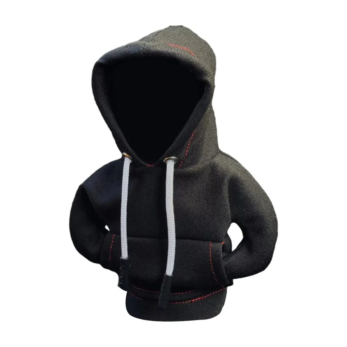 Gear Shift Knob Hoodie - Black - Black