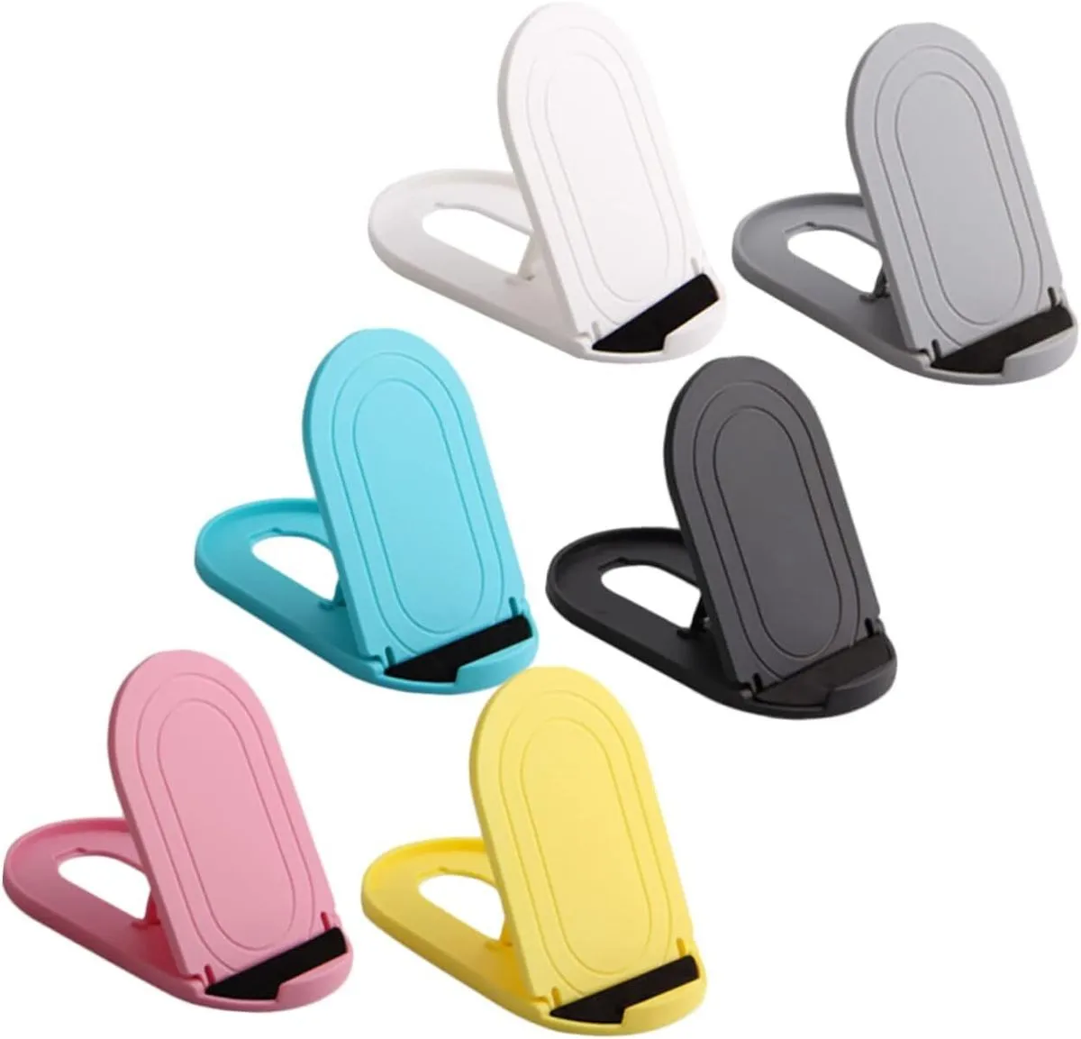 Foldable Phone Stand Lightweight Desktop Holder for Mobile Phones & Tablet