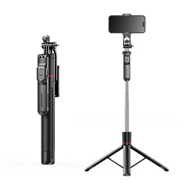 Koirerooy Stable Selfie Stick Tripod with Remote Control 1/4" Screw