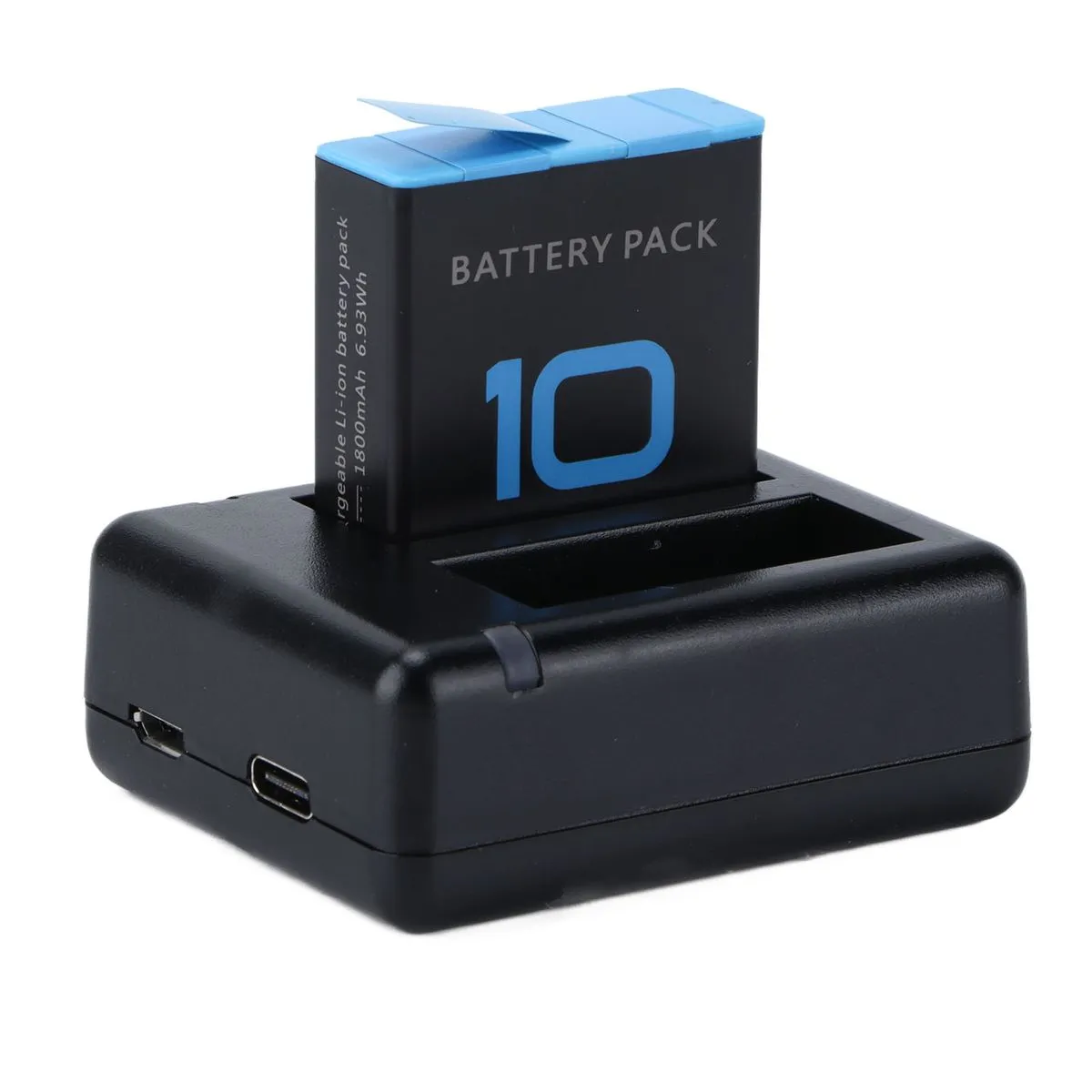 Dual Charger Compatible With Hero 9/10 Sports Cam