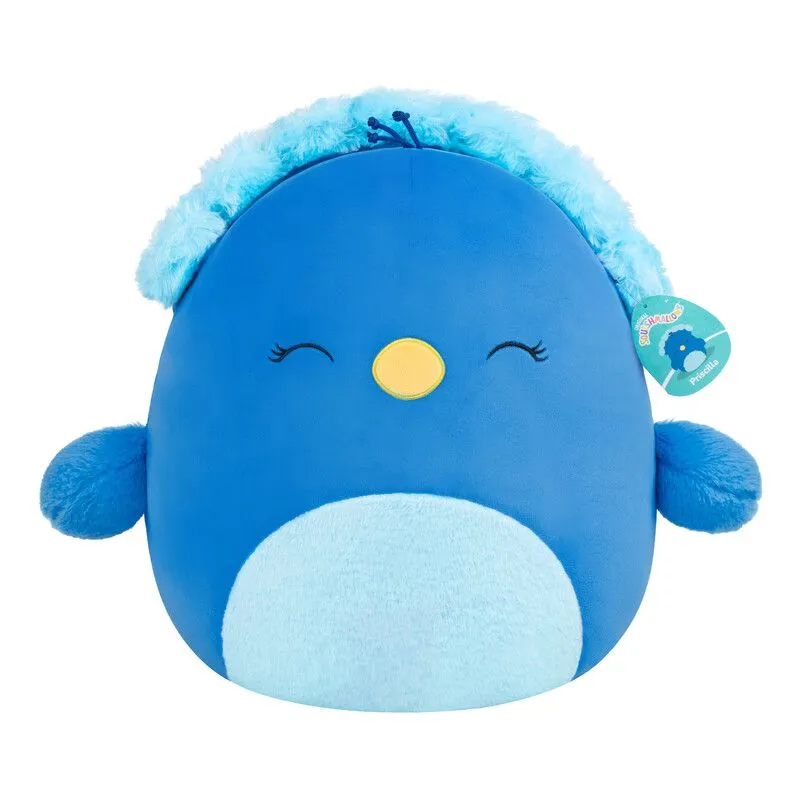 Squishmallow 16Inch S27 Plush -  Priscilla Blue Peacock