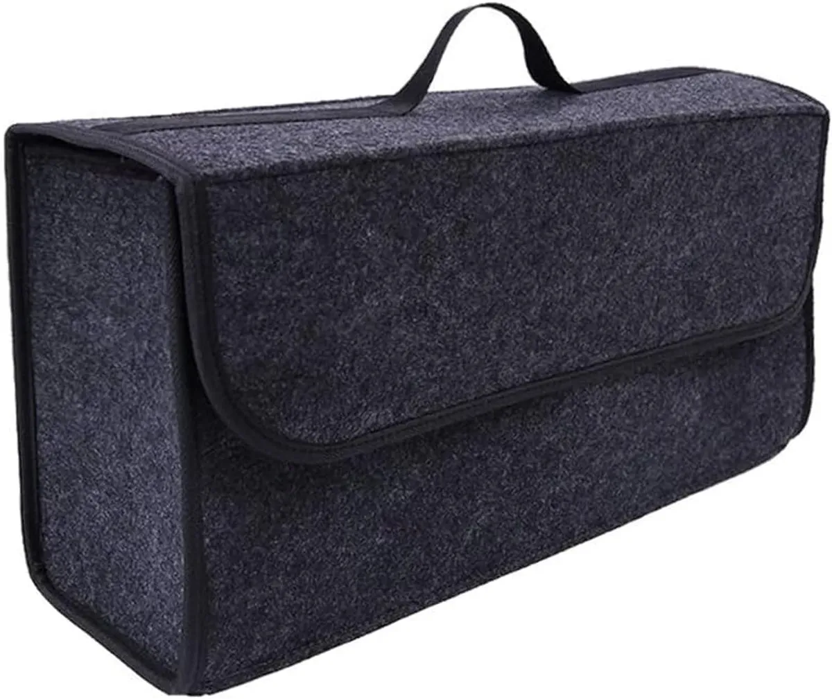 Sulfar Car Trunk Storage Organiser Box - Deep Grey