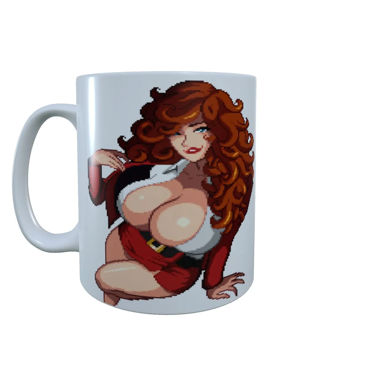 Ms Bellum Pixel Art - Power Puff Girls Coffee Mug