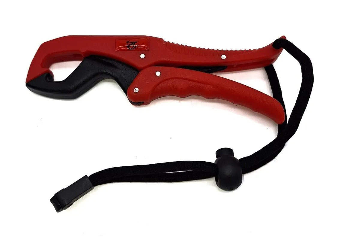Pioneer Floating Fish Gripper 6" (15cm) - One-Handed Floating Design - Red