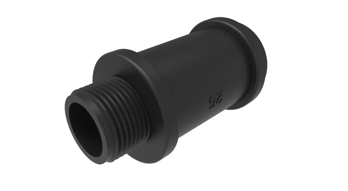 25mm X 3/4 Male Adaptor (10 Pack)