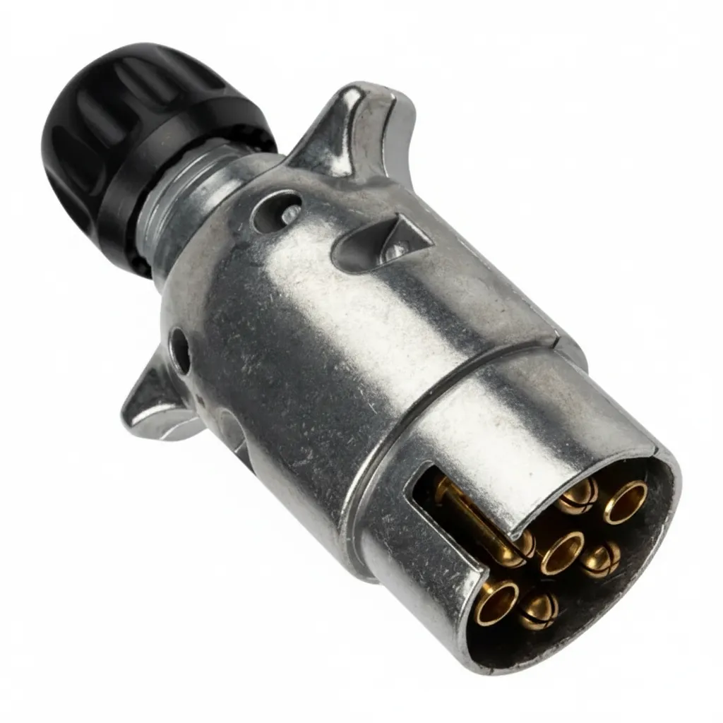 7-Pin Male Trailer Connector for RVs and Trailers