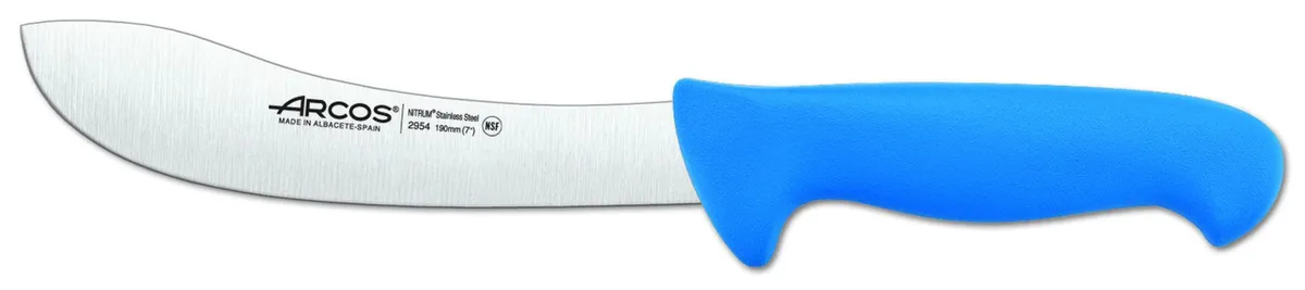 Arcos Skinning Knife 19cm Blade Blue Handle