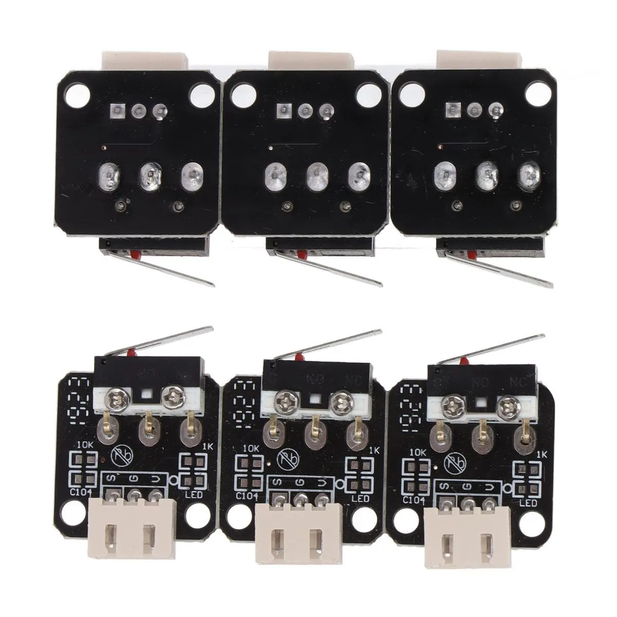 6-Pack Limit Switches - 3-Pin N/O/N/C
