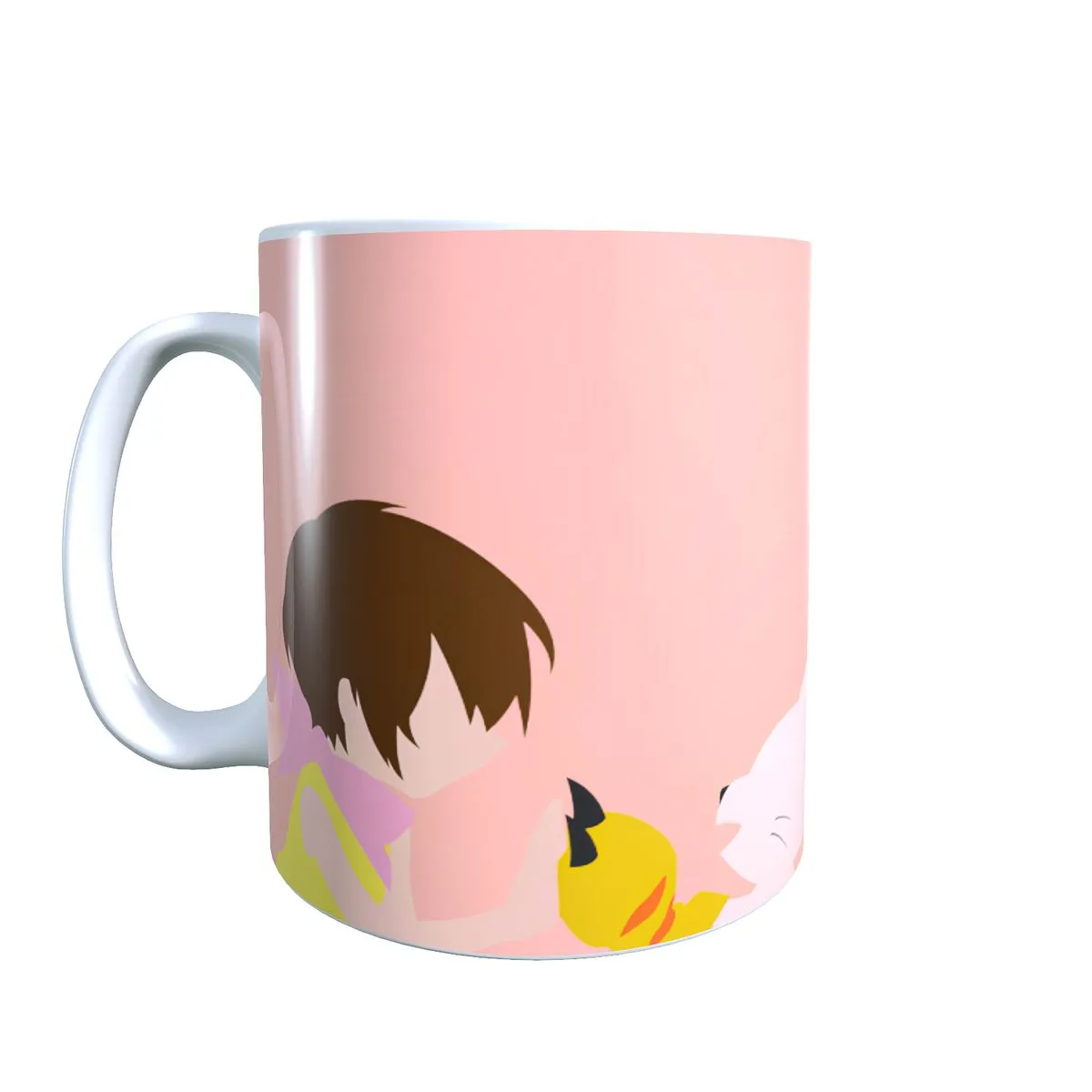 Kari & Gatomon Minimal - Digimon Themed Coffee Mug