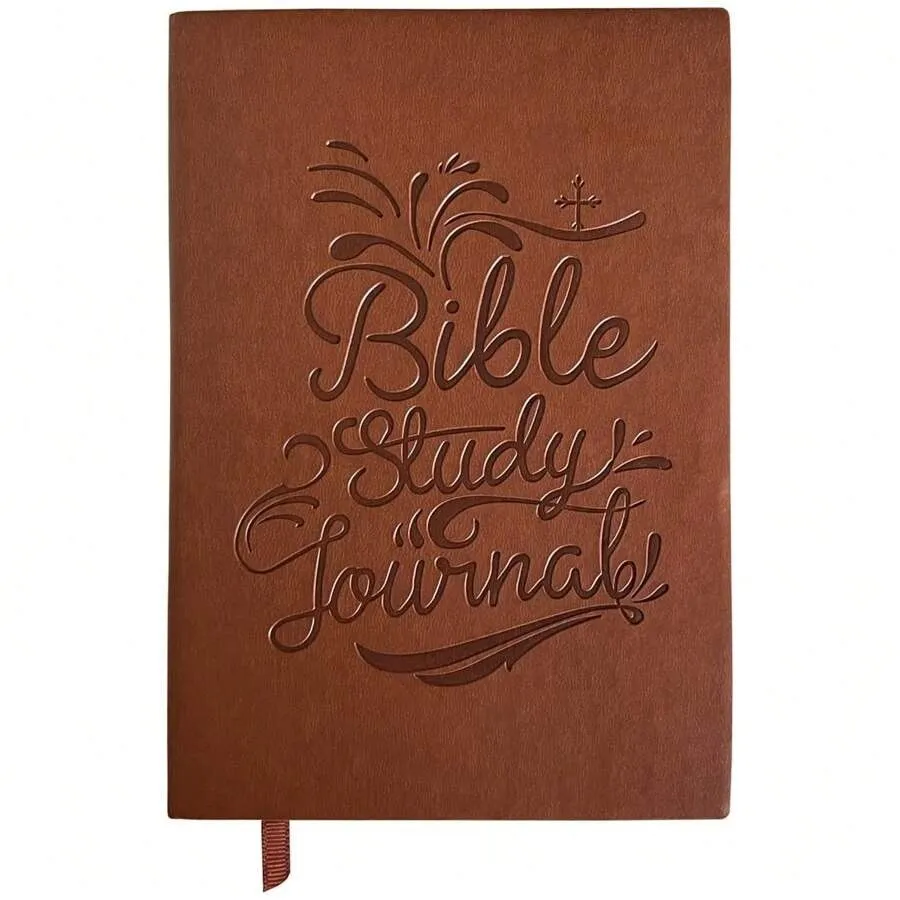 Bible Study Journal Notebook - S.O.A.P Method - Brown