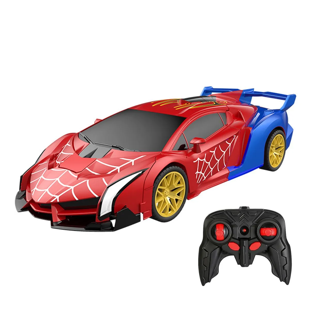 Transform Rc Cars for Boys 4-7 8-12, 2.4Ghz 1:18 Scale Remote Control Car