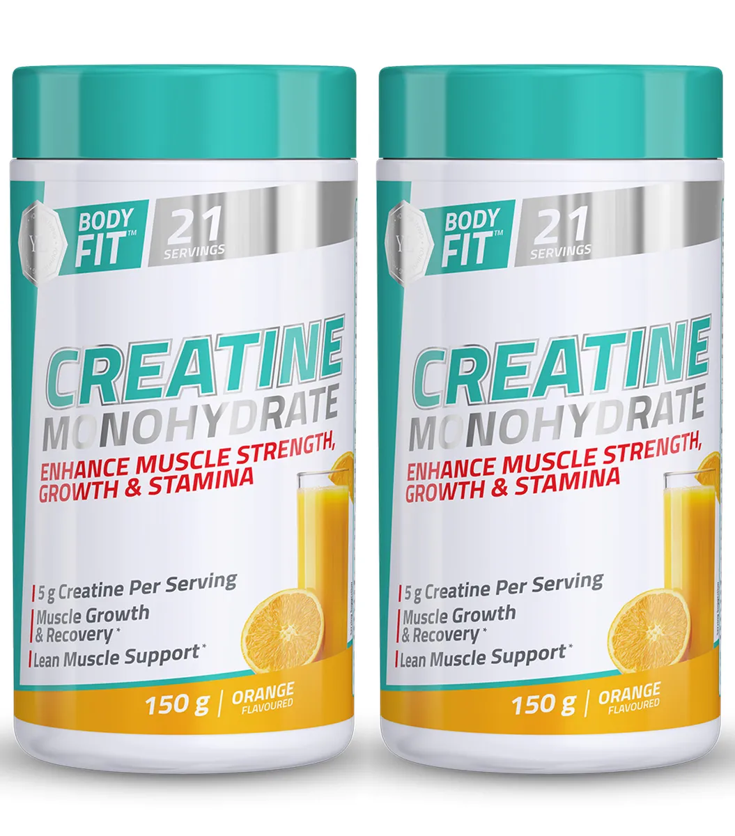 2 Pk | Pure Creatine Monohydrate | 150g | Orange | Youthful Living