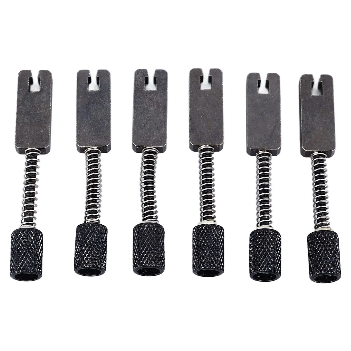 6 Pcs Headless Electric Guitar Bridge Saddles