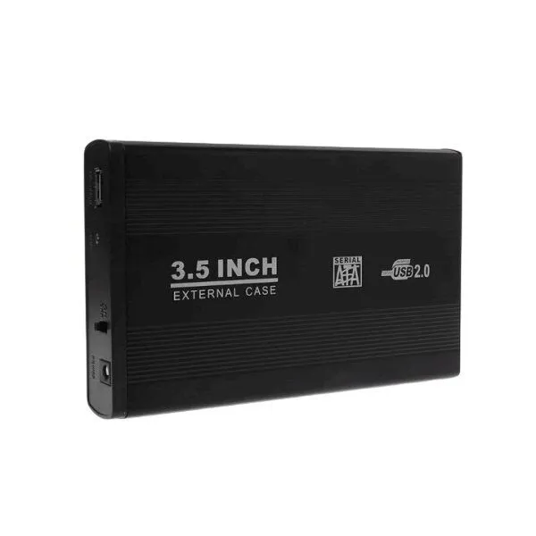 3.5 Inch HDD SATA  USB2.0 External Hard Driver Enclosure -QY-S 3.5