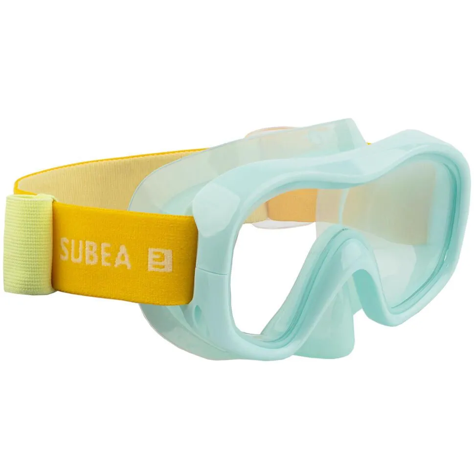 Subea Kids Diving / Snorkeling Mask 100 Comfort - Pastel Mint