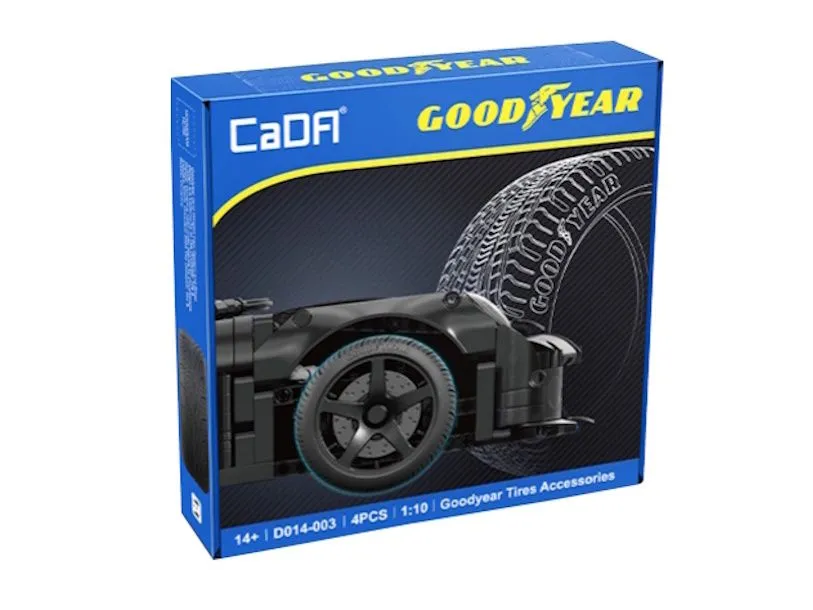 Cada - 1/10 Goodyear Tyres - 4 Pieces