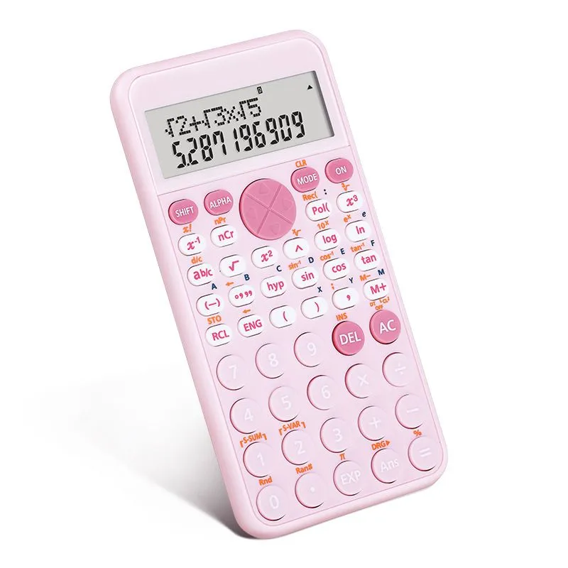 Two-Line Display Standard Scientific Function Calculator