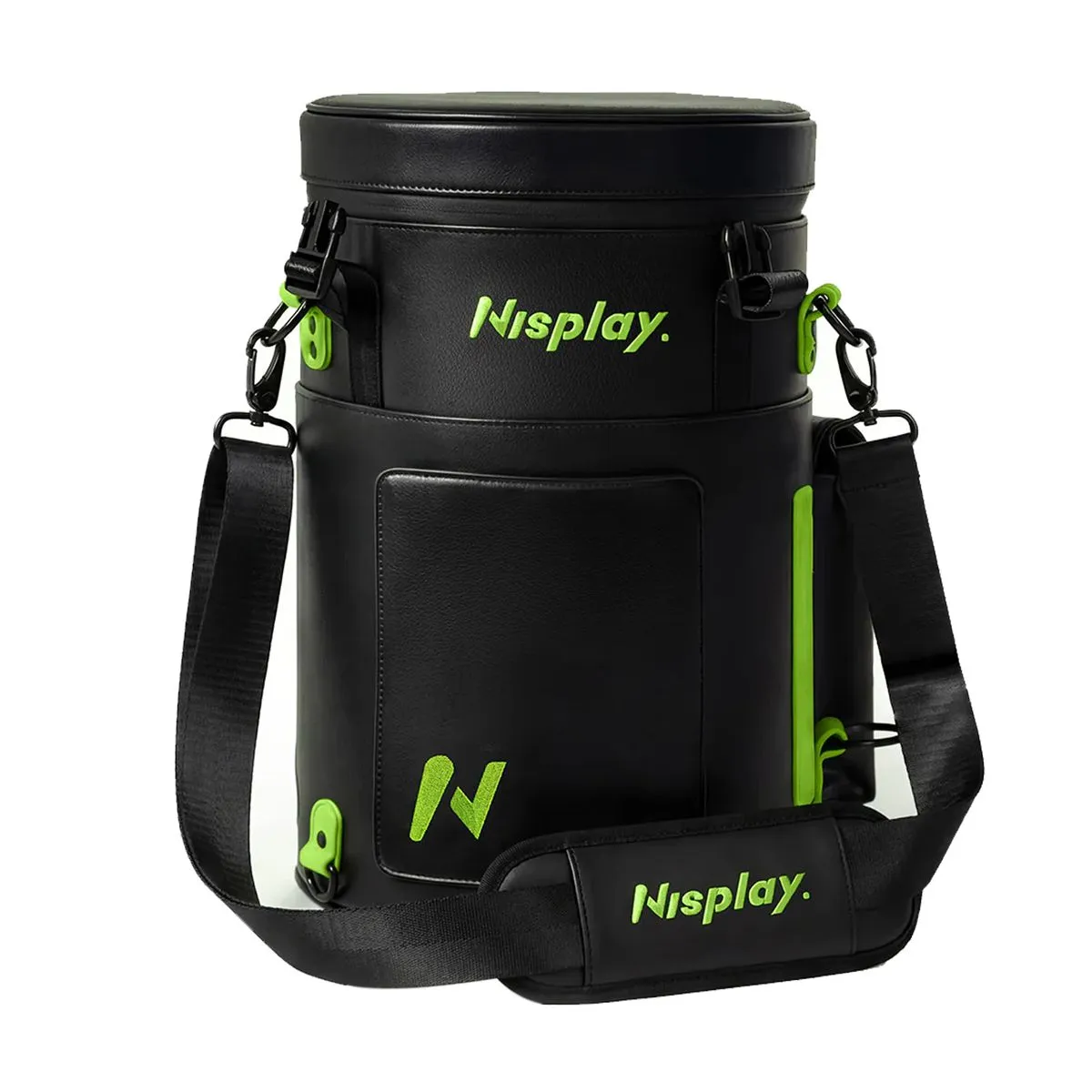 Nisplay L1 Portable Tennis or Padel Ball Machine Ultra-Light Backpack60Ball - Black