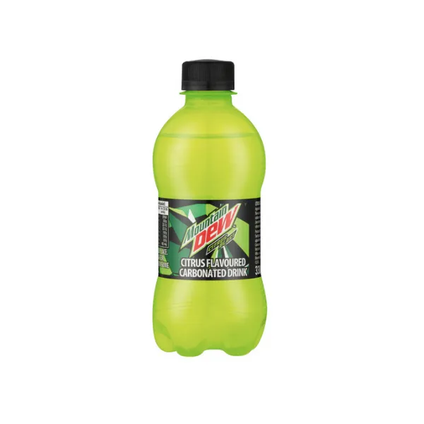 Mountain Dew Lemon/Lime Flavoured Soft Drink - 330ml (Pack of 24)