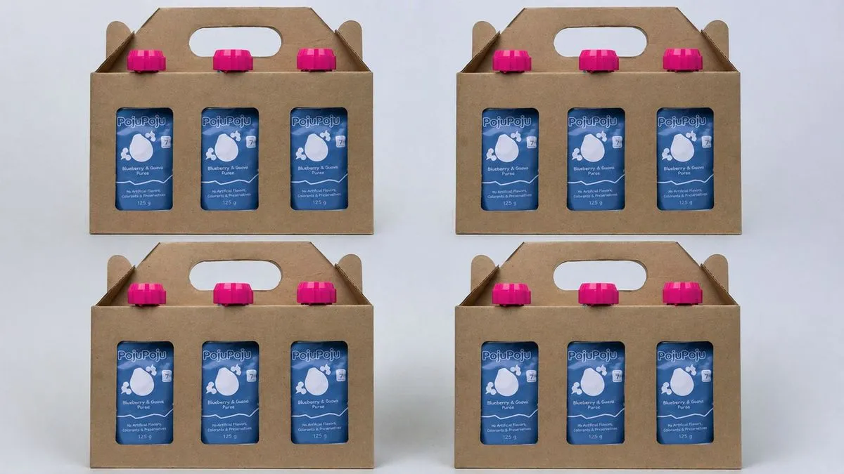 Pojupoju Baby Puree Blueberry & Guava