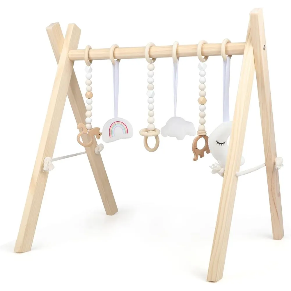 Wooden Baby Play Gym Toys